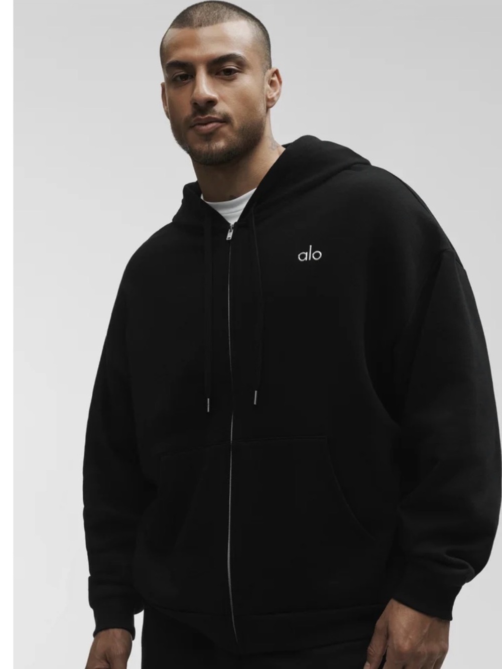 Brand new without tags- Alo Mens Zip Up hoodie